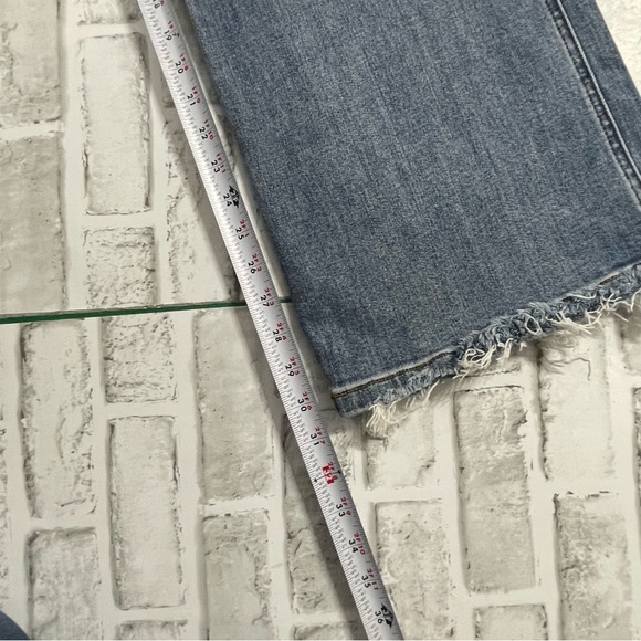 Judy Blue women’s jeans high waist Retro wide-leg distressed hem. NWT.size 3/26 - Picture 16 of 16